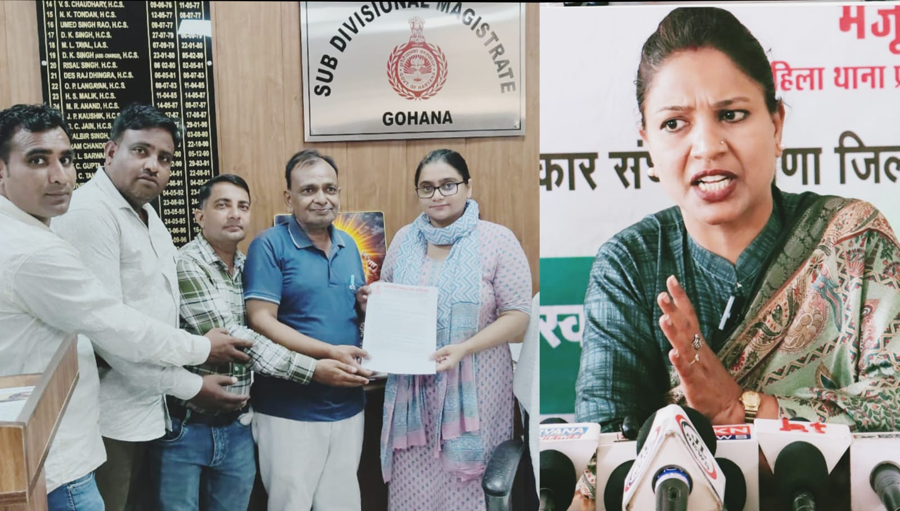 The state-wide memorandum campaign of Shramjeevi Patrakar Sangh Haryana regarding the pending demands of journalists has intensified - Dr. Indu Bansal.